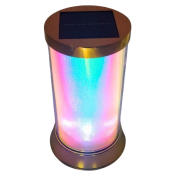 Znicz solarny Subito S088 - Opal złoty (biały zimny)